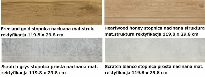 stopnica 29,8/119,8 freela.heartwo.scratch mat gat.1 paradyż