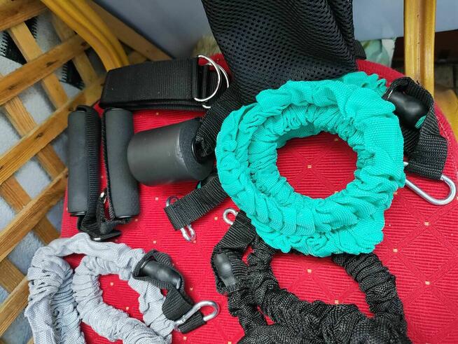 Gumy Oporowe Taśmy Treningowe Fitness do ćwiczeń elastyczne