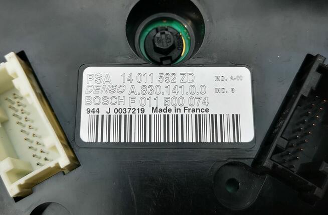 Citroen C8 Peugeot 807 lift panel klimatyzacji 14011592ZD