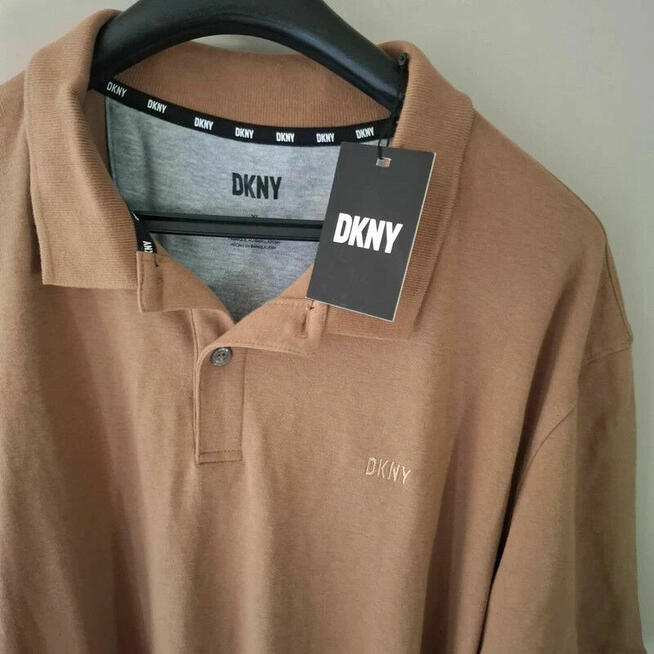 Koszulka DKNY XL – nowa z metką, klasyczny styl i komfort w