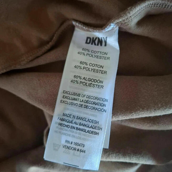 Koszulka DKNY XL – nowa z metką, klasyczny styl i komfort w