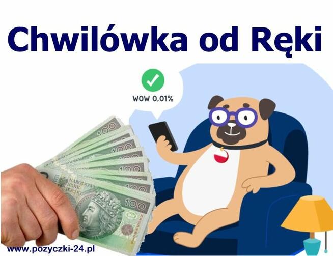 Chwilówka od ręki (od 30 do 365 dni) - Łatwo i szybko