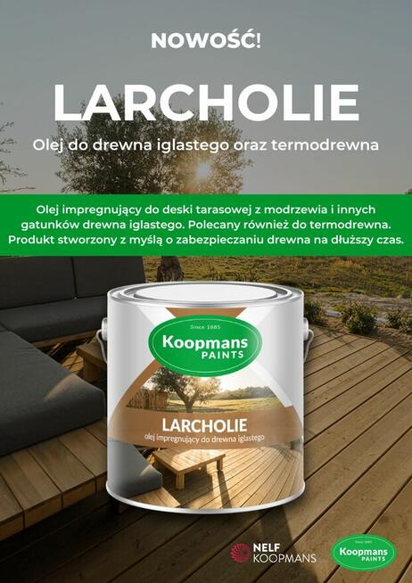 Larcholie olej do deski TERMO 2,5l KOLOR