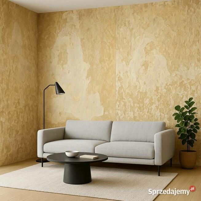 Fornir Kamienny Łupek Cream Gold tapeta 2MM 305x122x0,2 cm