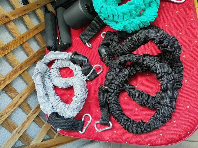 Gumy Oporowe Taśmy Treningowe Fitness do ćwiczeń elastyczne