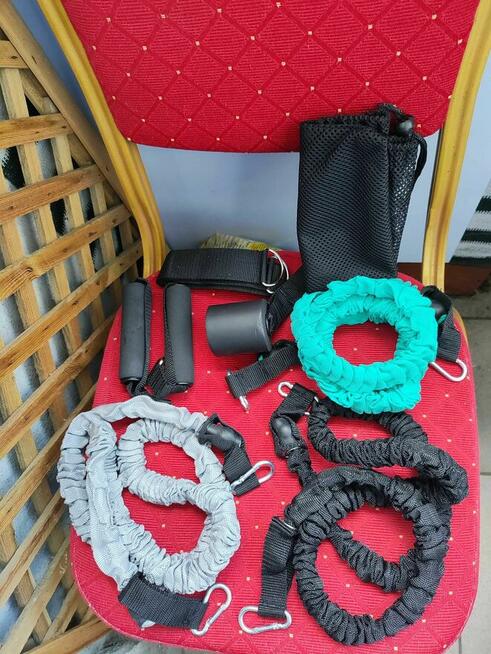 Gumy Oporowe Taśmy Treningowe Fitness do ćwiczeń elastyczne