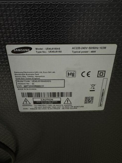 Telewizor Samsung 40 cali