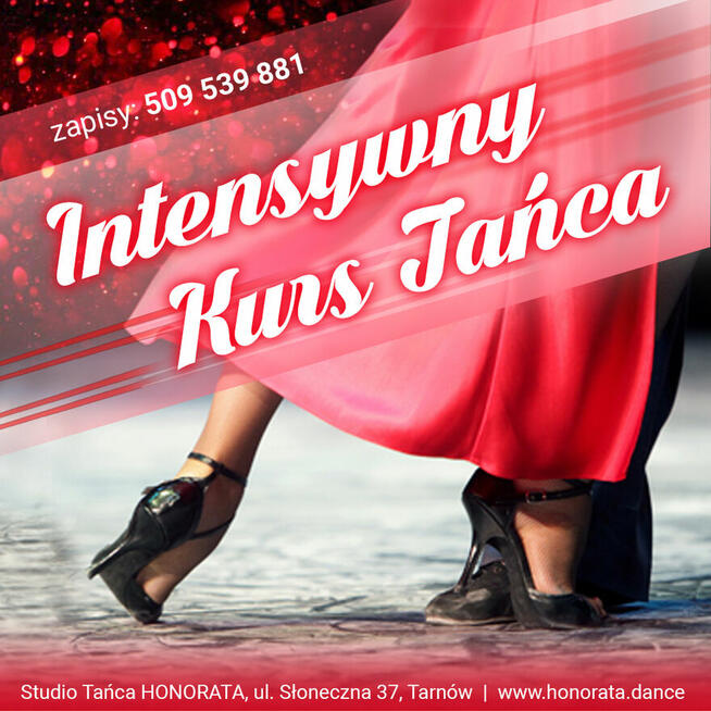 INTENSYWNY WEEKENDOWY KURS TAŃCA - od 2 sierpnia