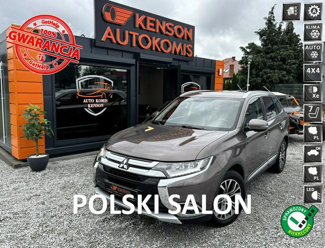 Mitsubishi Outlander 4x4, PL Salon, 7-dmio Osobowy, LED, Kamera cofani, Tempomat, Bluetooth