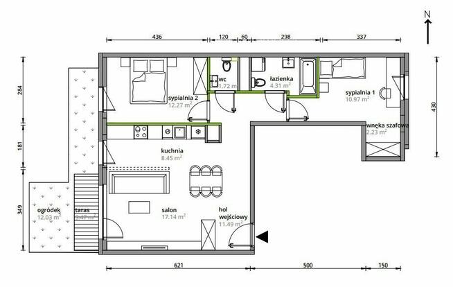 M3 | Idealny układ | Komfortowe | Bez Prowizji