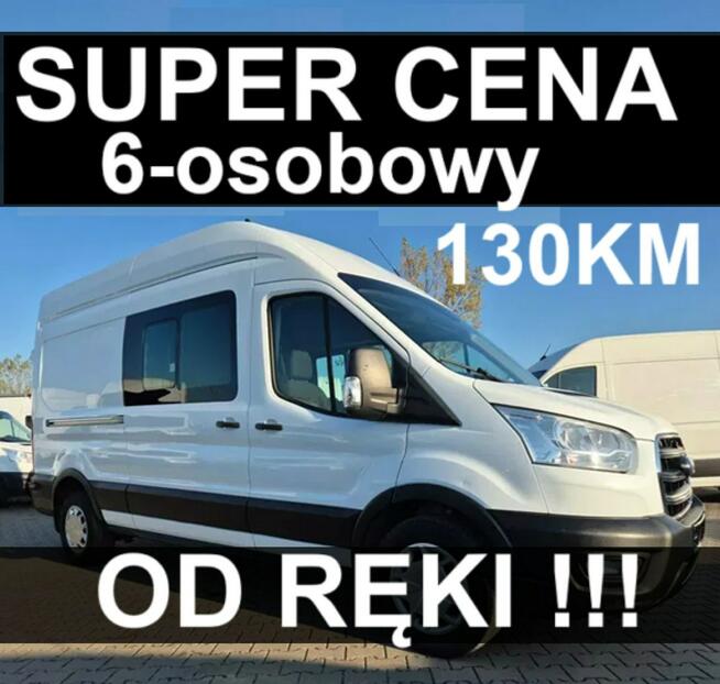 Ford Transit L4H3 130KM Kamera Czujniki parkowania Niska Cena Od ręki ! 1758zł