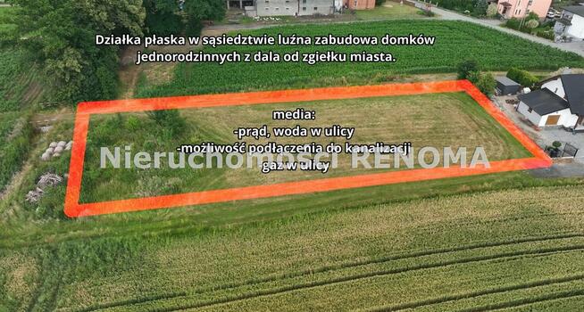 Działka Krzyżowice gm. Pawłowice, Szkolna