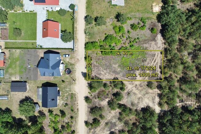 Działka budowlana w miejscowości Pupkowizna (Łyse)