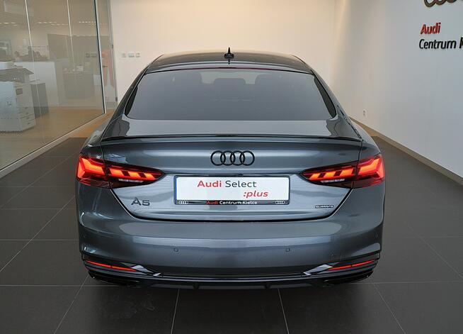 Audi A5 45TFSI 265 KM Quattro Sline B&O MatrixLed Tempopmat Kamera Ambiente