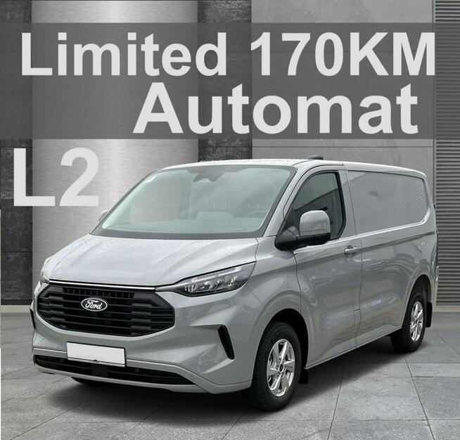 Ford Transit Custom L2 Limited Automat ! 170KM A8 Hak Super Niska Cena !