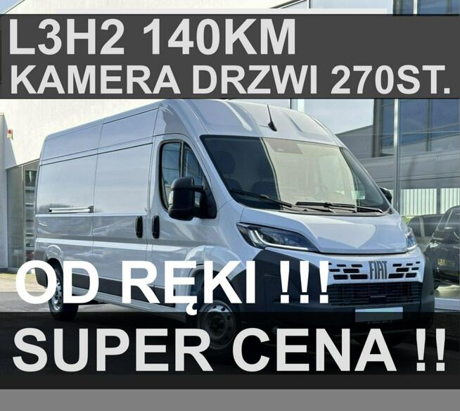 Fiat Ducato L3H2 140KM Super Niska Cena ! Dostępny od ręki ! Kamera ! 1534 zł