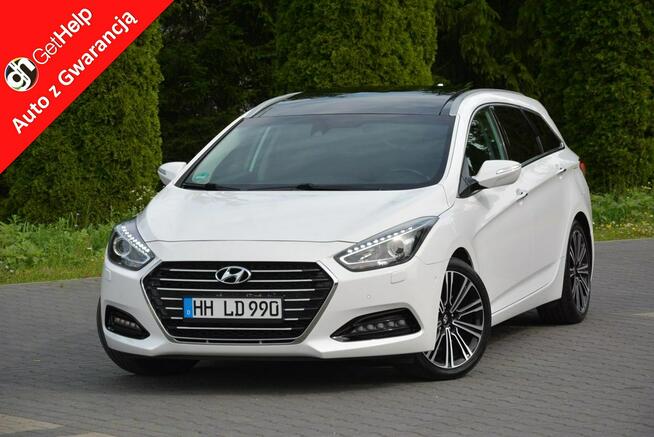 Hyundai i40 Lift Premium Skóry bi-Xenon Ledy Panorama Navi Wentylacja EL.Klapa