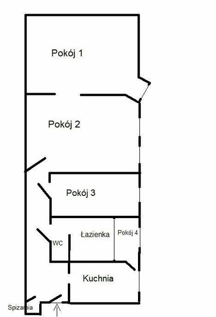 Mieszkanie Łódź gm. Łódź-Widzew Widzew, Dowborczyków