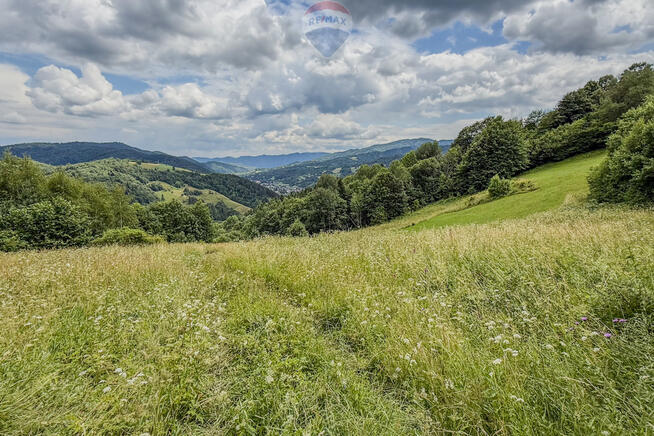 Nieruchomość gruntowa z widokiem na Gorce