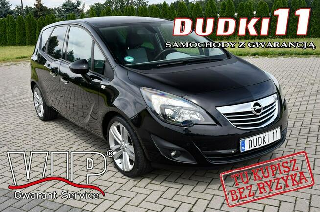 Opel Meriva 1,4Turbo DUDKI11 Klimatr 2 str.Temp.Podg.Fot.Hak.Alu.kredyt,OKAZJA