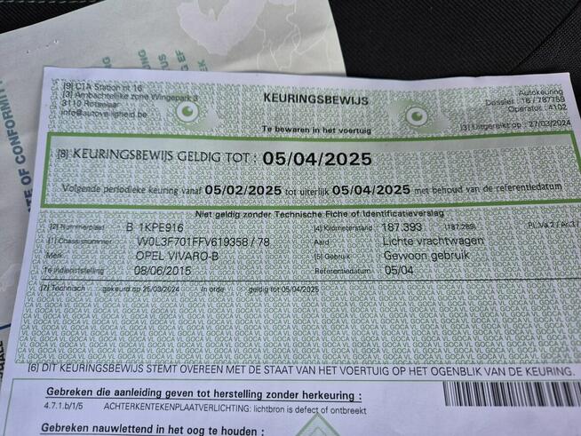 Opel Vivaro 1.6CDTI Dubel Kabina Brygadówka