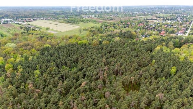 Działka 2100 m² w lesie – Jazgarzew