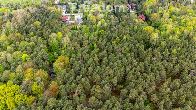 Działka 2100 m² w lesie – Jazgarzew