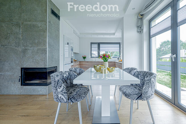 Nowoczesny dom, styl stodoła, 900 m² działki