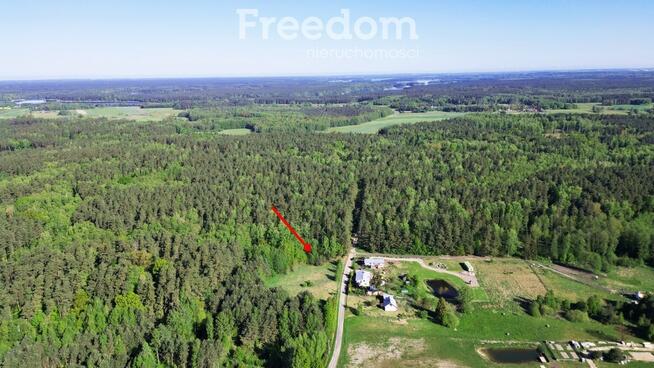 Działka 3000 m² z lasem i mediami – Wilczany