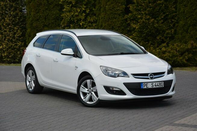 Opel Astra 1.4T(140KM) Lift Ledy Duża Navi pół-skóry 2xParktr. Chromy Alu 17