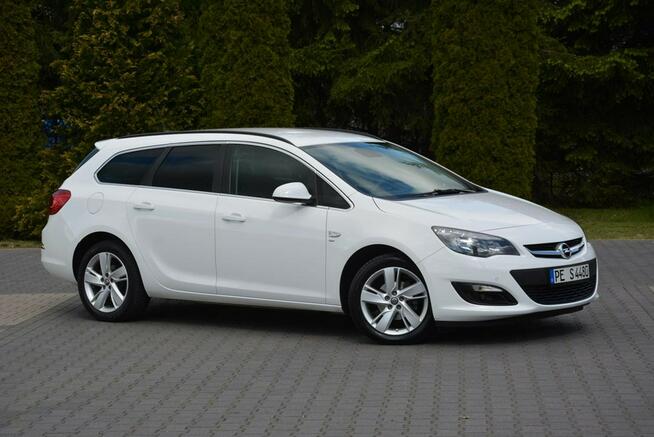 Opel Astra 1.4T(140KM) Lift Ledy Duża Navi pół-skóry 2xParktr. Chromy Alu 17
