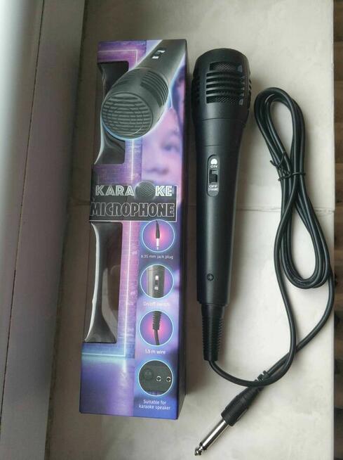 Profesjonalny Mikrofon Karaoke Przewodowy Dynamiczny Estrado