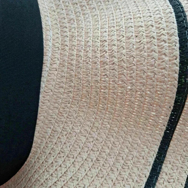 Kapelusz z kokardą Pudrowy róż na lato 2025! Styl, komfort i