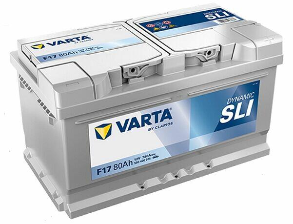 Akumulator VARTA DYNAMIC SLI 80AH 740A F17 Katowice