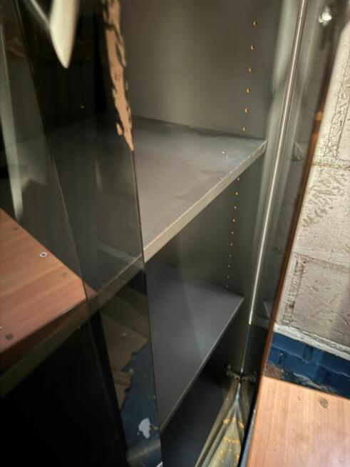 Komoda aktowa dwudrzwiowa szklana komody biurowe do biur do