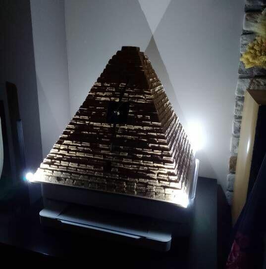 Piramidy 3D - modele / różne opcje, wymiary/