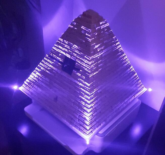 Piramidy 3D - modele / różne opcje, wymiary/