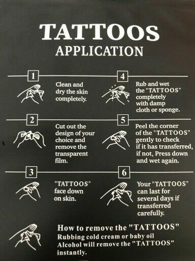 Tatuaż tymczasowy XL 17 x 49 cm ramię udo Jezus 3 w 1