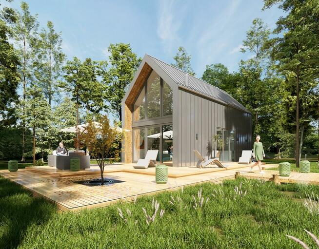 Dom Besta 52,5 m2 zabudowy + pełne piętro - z montażem!