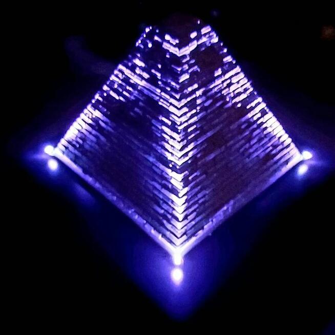 Piramidy 3D - modele / różne opcje, wymiary/