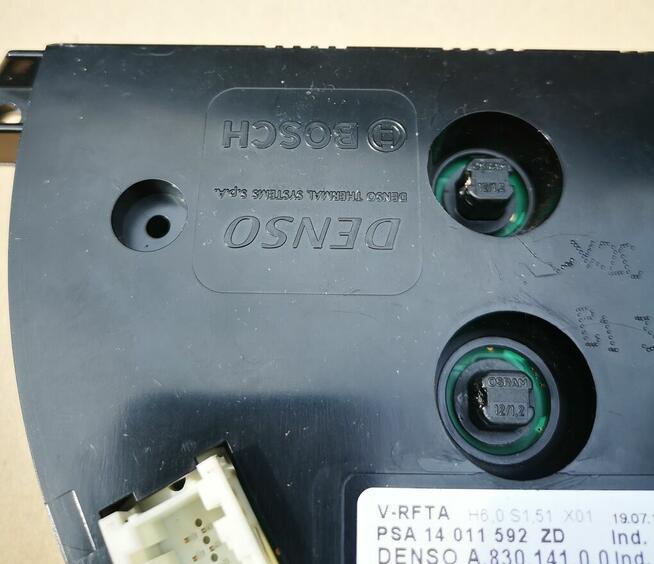 Peugeot 807 Citroen C8 lift panel klimatyzacji 14011592ZD