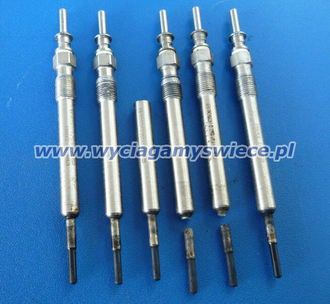 Wyciąganie zapieczonych wtrysków wtryskiwaczy świec.