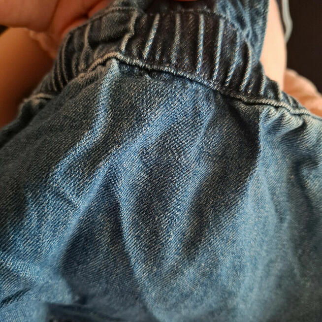 Nowa jeansowa sukienka Mini Club 3-6 m • 100% bawełna! HIT!