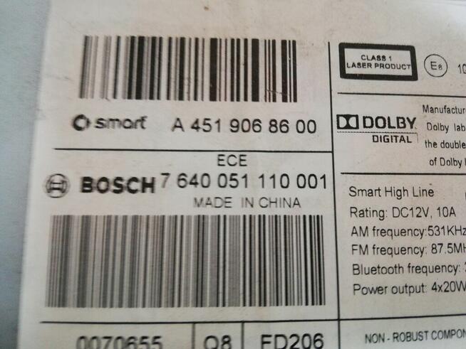 Nawigacja GPS Smart For two A4519068600