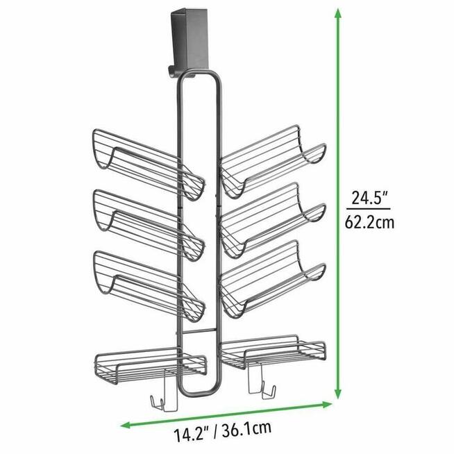 Półka prysznicowa na drzwi prysznic wisząca organizer płyn