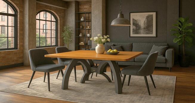 Noga stołu biurka rama stolika meble biuro pająk glamour