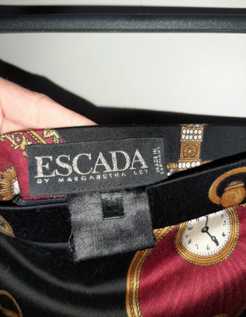 ESCADA vintage spódniczka rayon