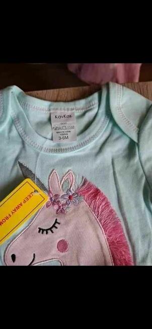 Body niemowlęce 3x Miękkie, bawełniane, nowe!