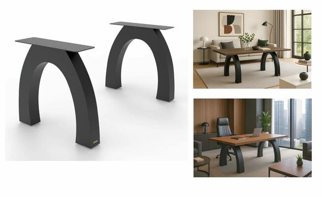 Nogi pająk stołu 3D rama biurka stolika glamour noga meble