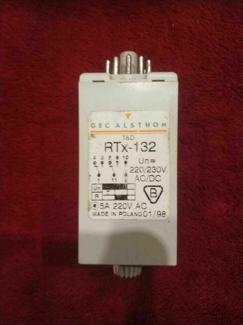 Przekaźnik Czasowy GEC ALSTHOM RTx-132